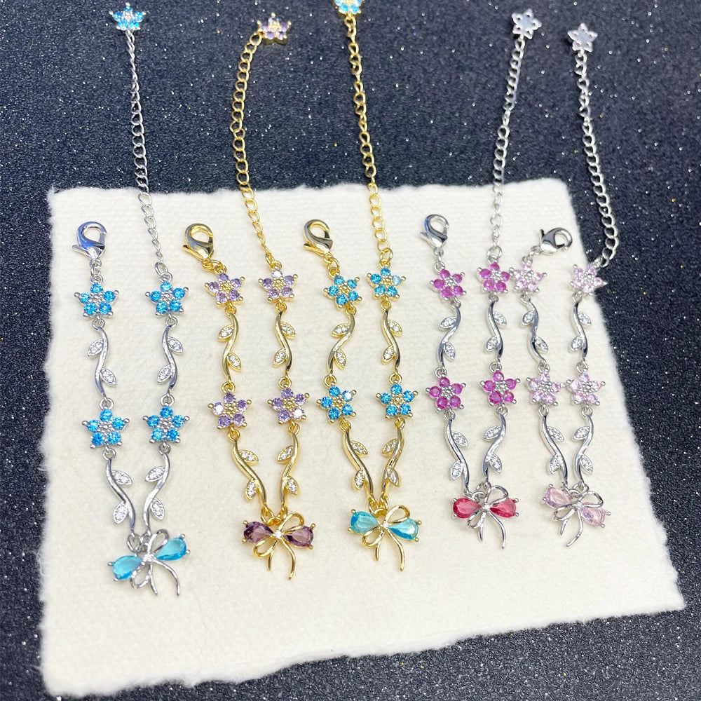Ribbon Garden Beaded Bracelet