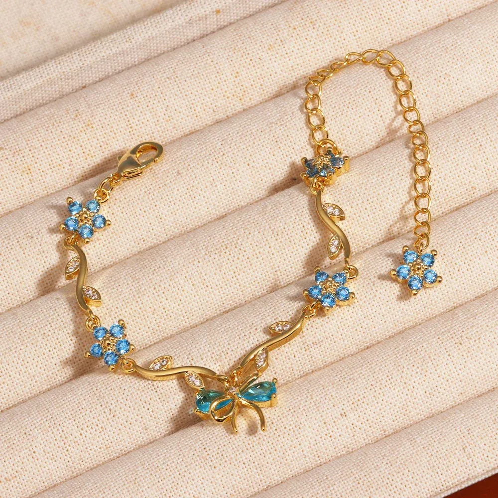 Ribbon Garden Beaded Bracelet