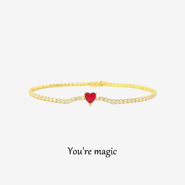 For Self - You're Magic Heart Bracelet