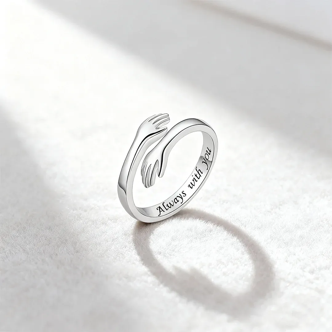 For Daughter - I'm Always With You Hug Ring