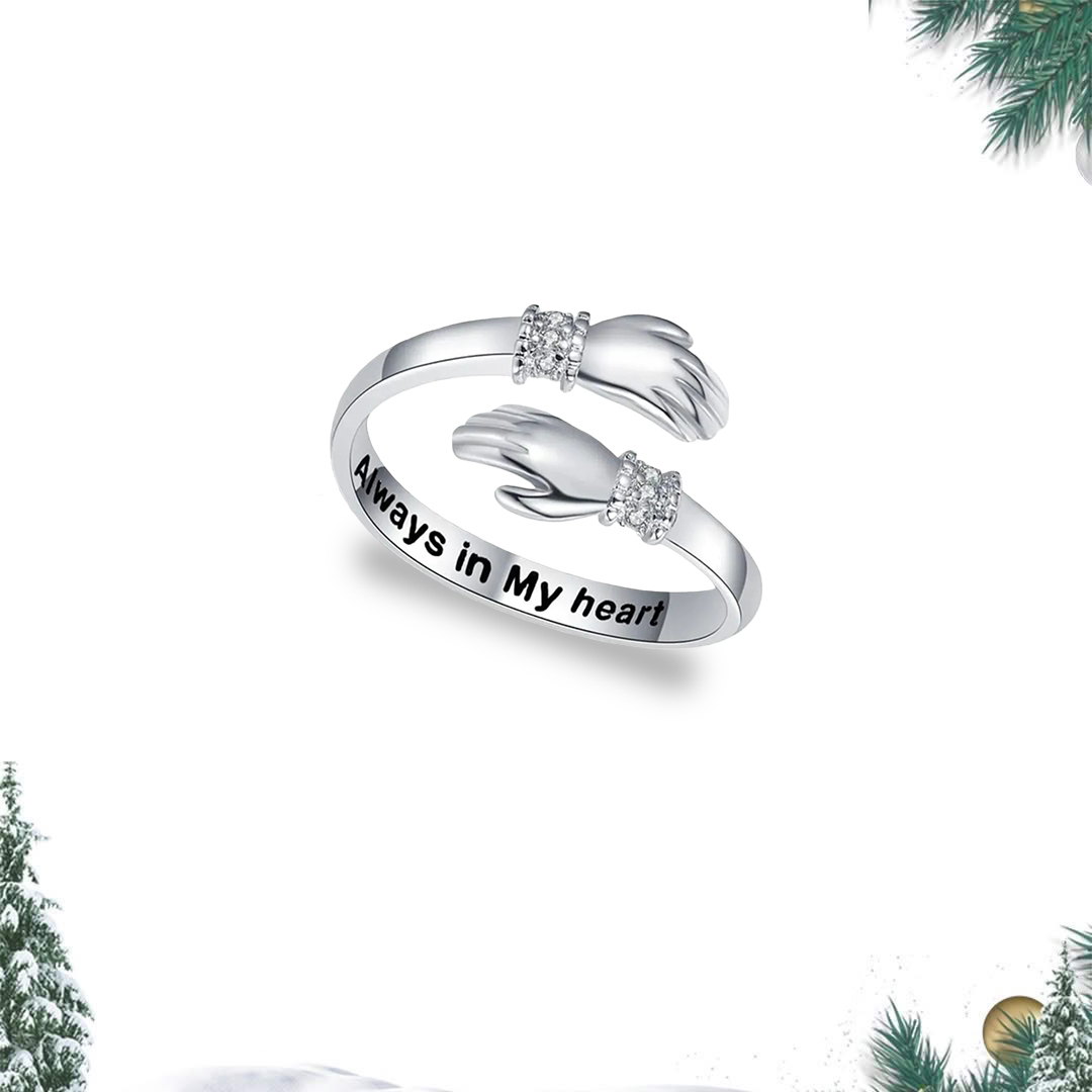 For Granddaughter -Hug from Heaven Memorial Ring 