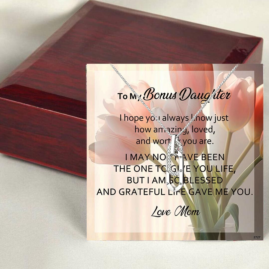 For Bonus Daughter - Blessed Connection Necklace