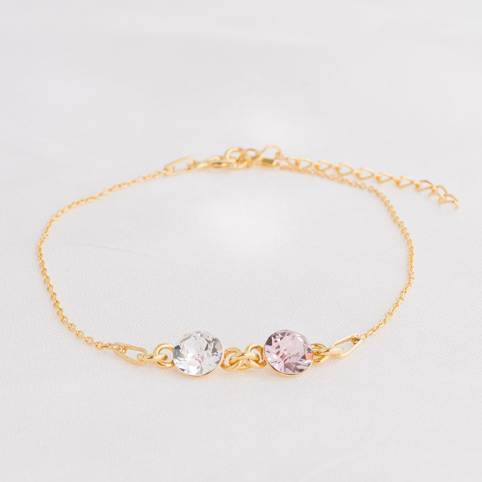 Custom Birthstones Bracelet