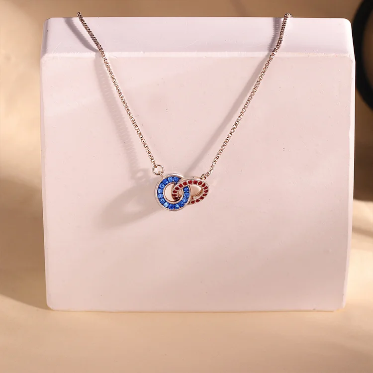 For Granddaughter-Customized Birthstones Circle Bracelet