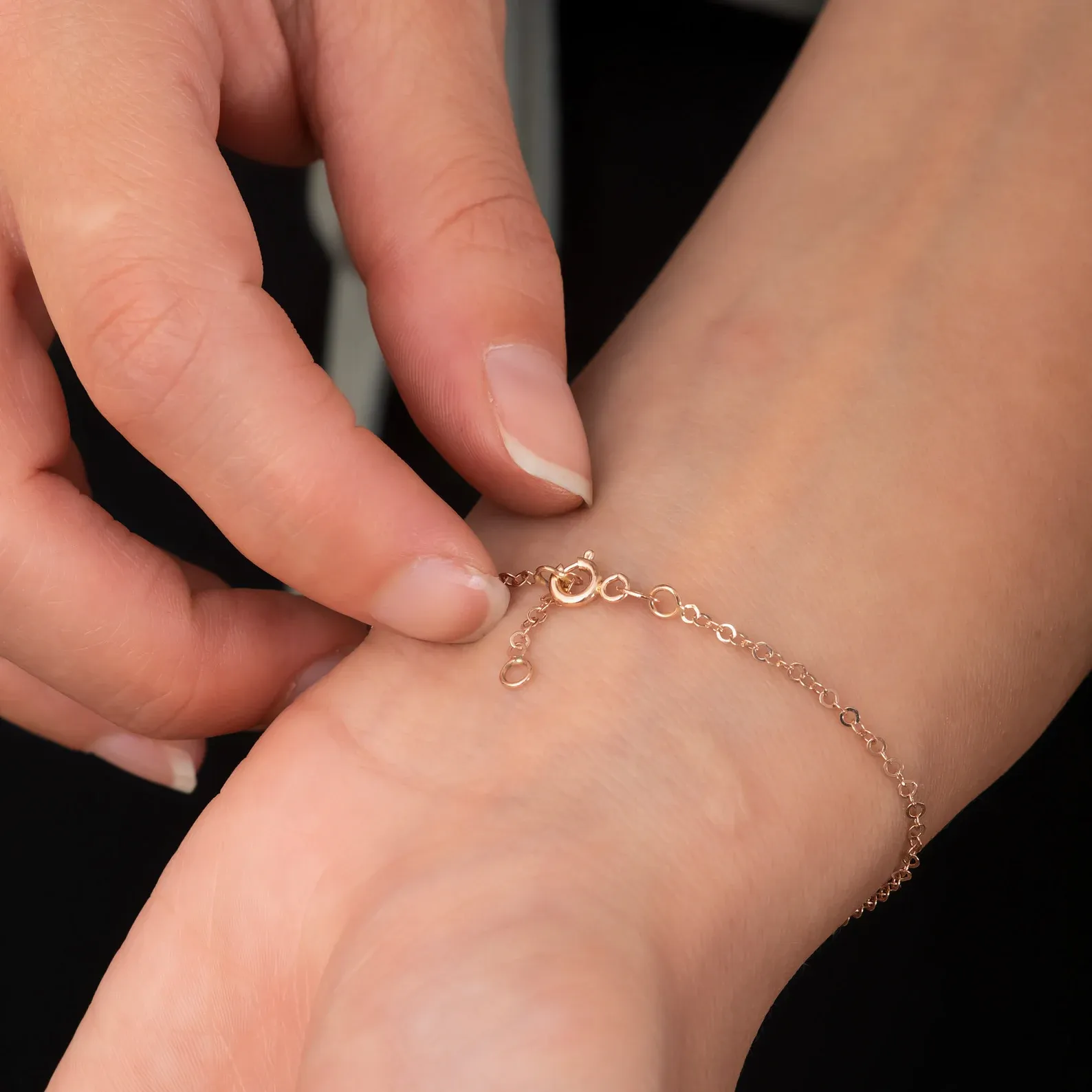 Mother & Daughter Forever Linked Together Infinite Custom Birthstones Bracelet