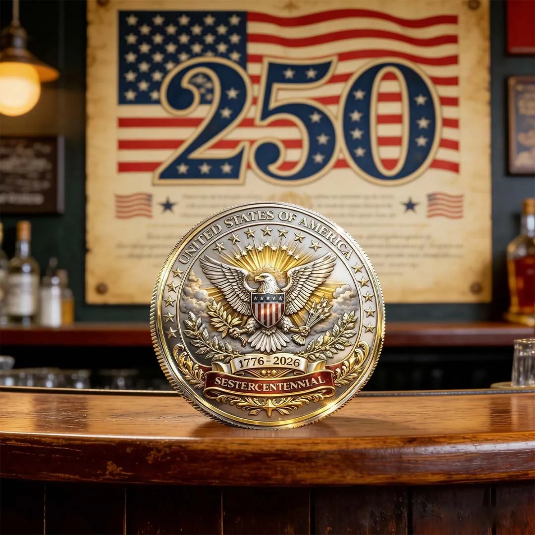 🏆Flash Sale 60% OFF - U.S We Are The People 250th Anniversary Commemorative Coin