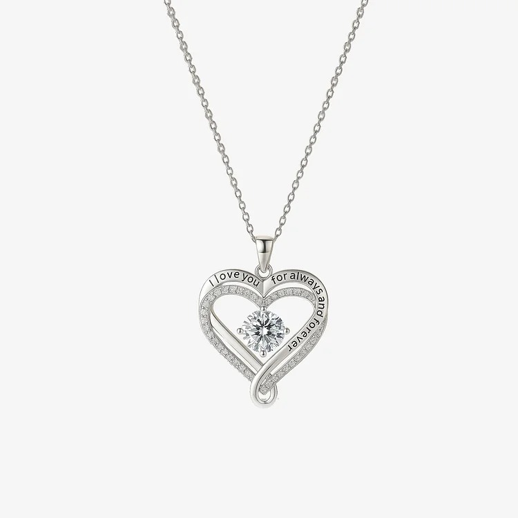 For Love - I Love You For Always & Forever Necklace