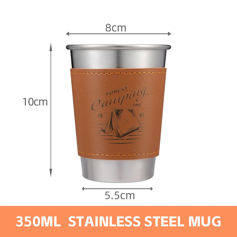 Outdoor 304 Stainless Steel Camping Picnic Travelling Coffee Cup