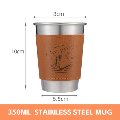 Outdoor 304 Stainless Steel Camping Picnic Travelling Coffee Cup
