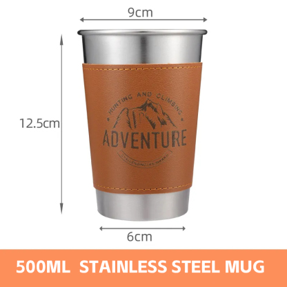 Outdoor 304 Stainless Steel Camping Picnic Travelling Coffee Cup