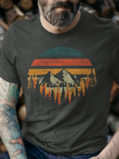 Through The Woods Printed Men's T-shirt