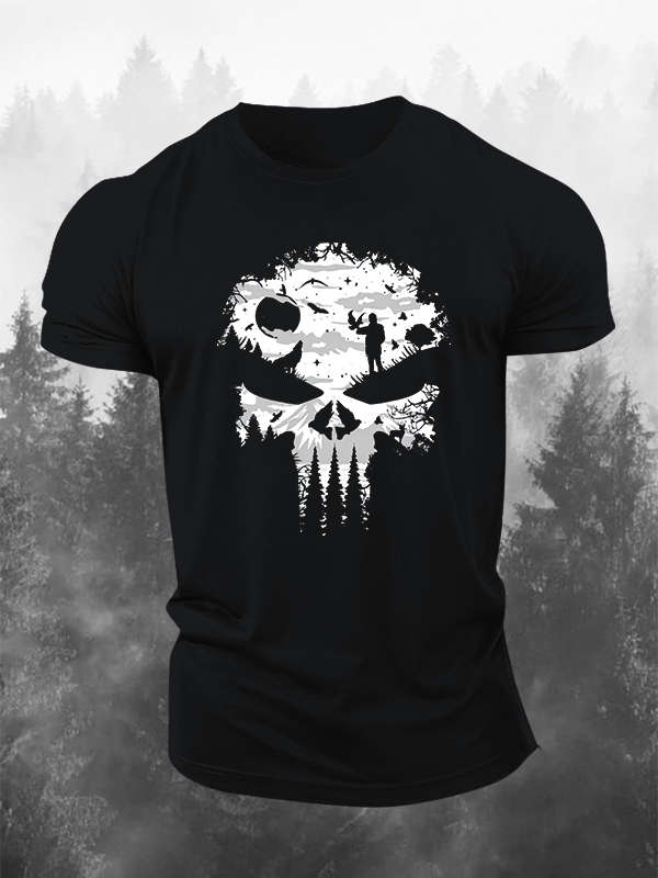 Mountain Adventure Printed Men's T-shirt