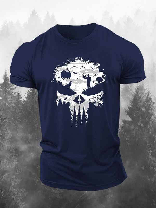 Mountain Adventure Printed Men's T-shirt