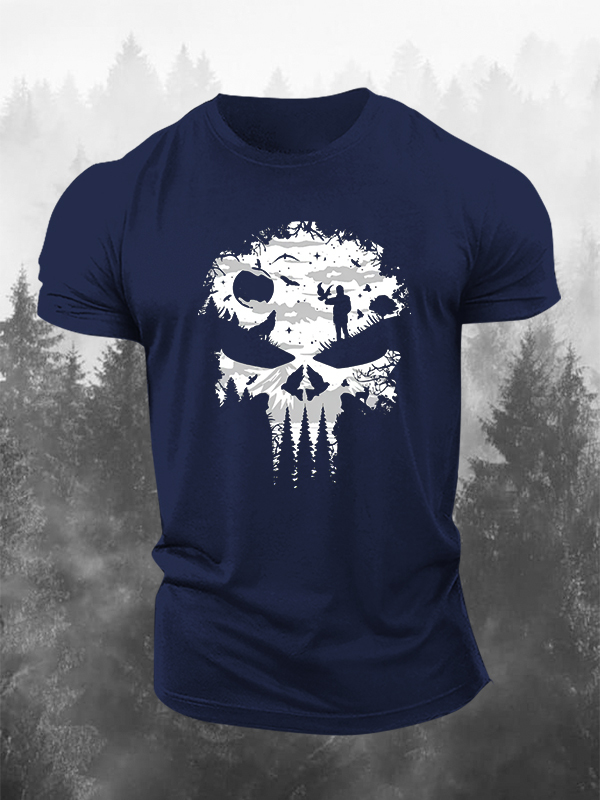 Mountain Adventure Printed Men's T-shirt