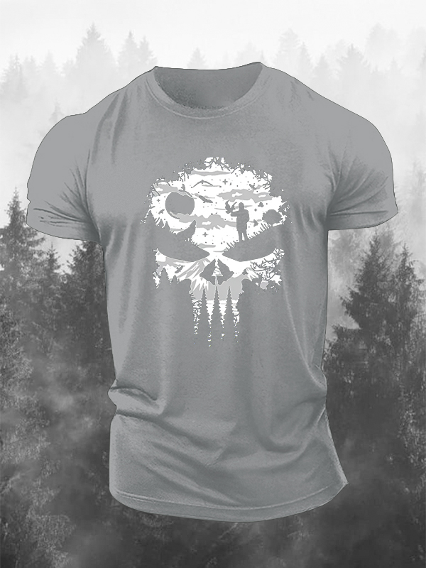 Mountain Adventure Printed Men's T-shirt