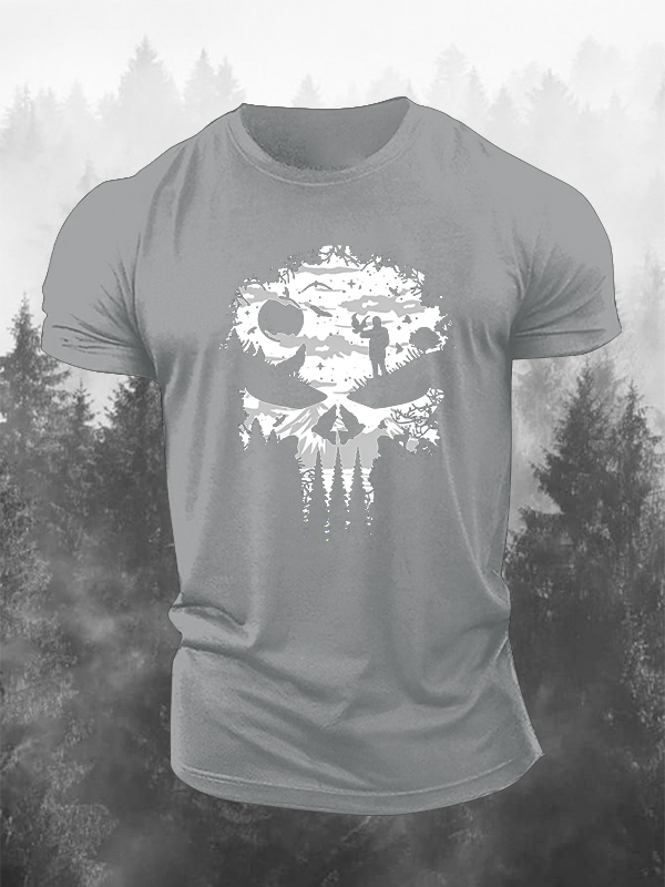 Mountain Adventure Printed Men's T-shirt