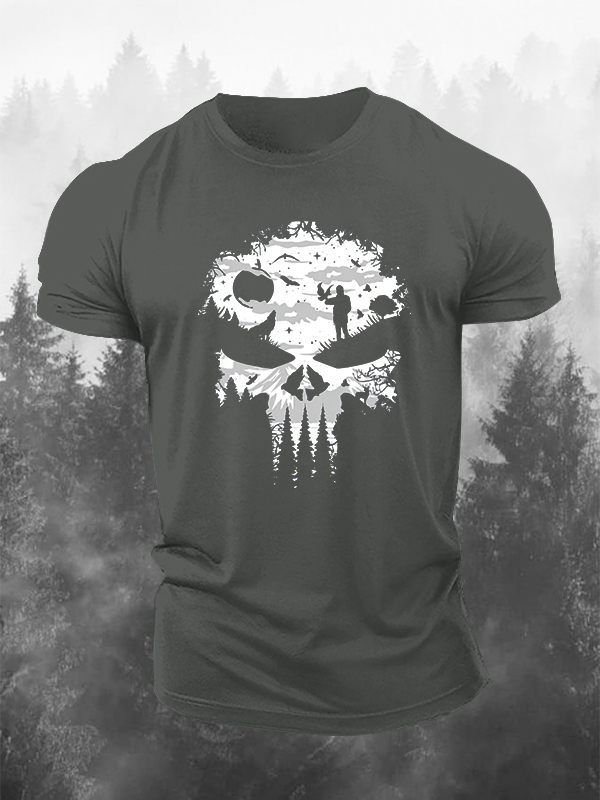 Mountain Adventure Printed Men's T-shirt