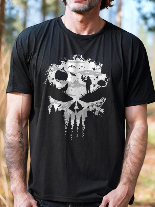 Mountain Adventure Printed Men's T-shirt