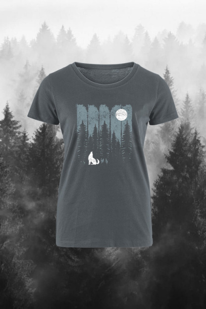 Nature Forest Printed Women's T-shirt