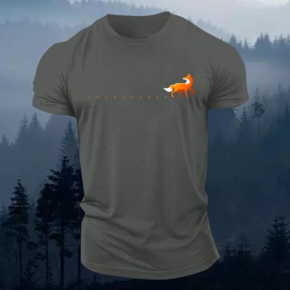 Fox Track Printed Men's T-shirt