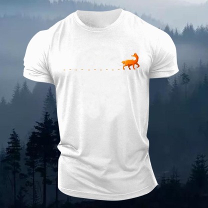 Fox Track Printed Men's T-shirt