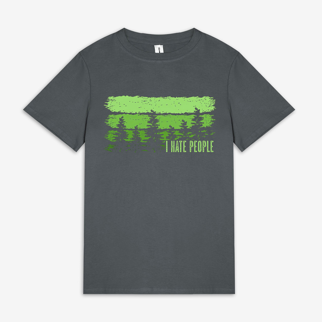 I Hate People Printed Women's T-shirt