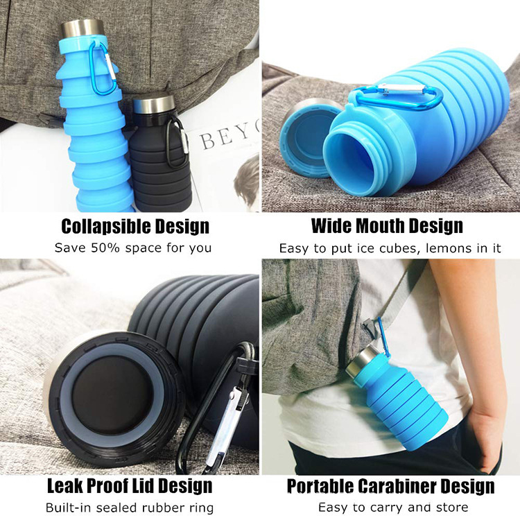 Silicone Foldable Outdoor Water Cup