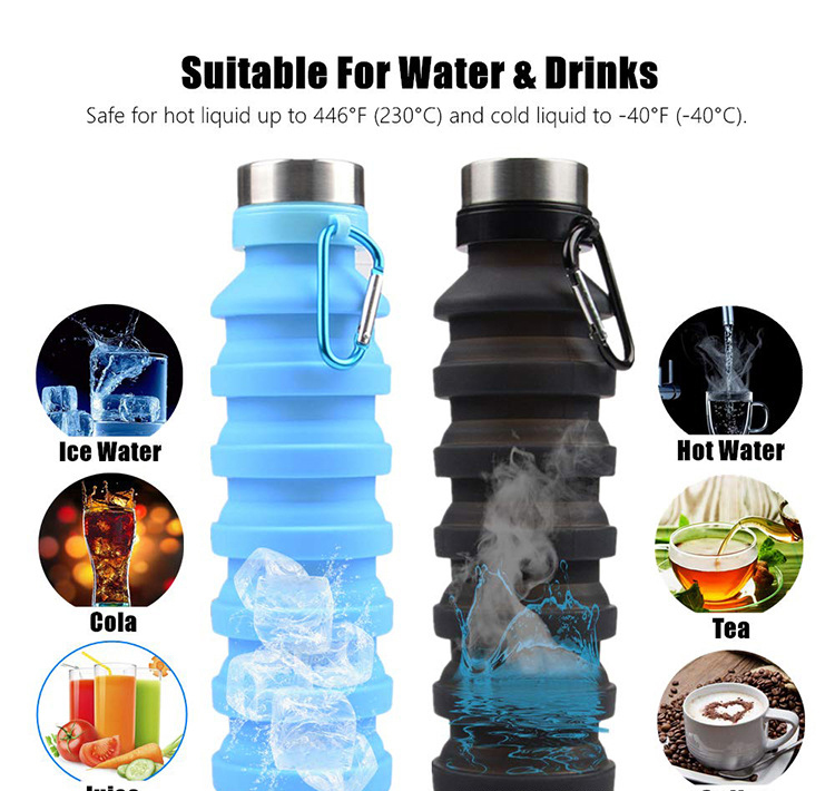 Silicone Foldable Outdoor Water Cup