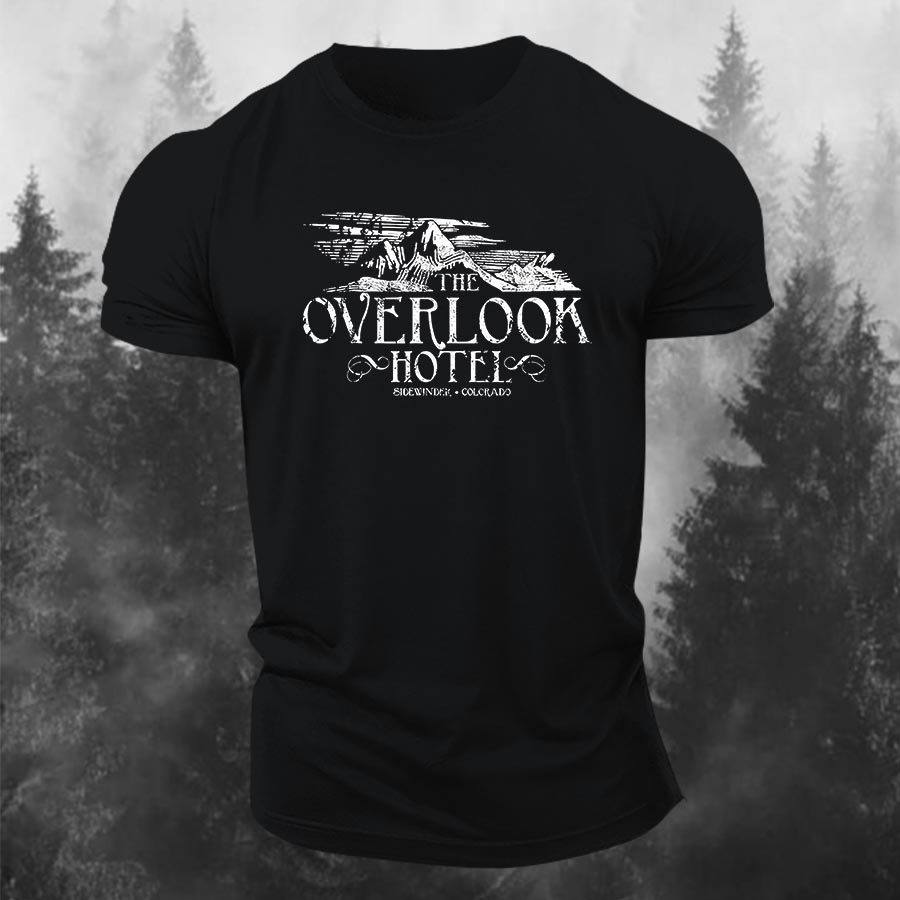 The Overlook Hotel Printed Men's T-shirt-Forestso