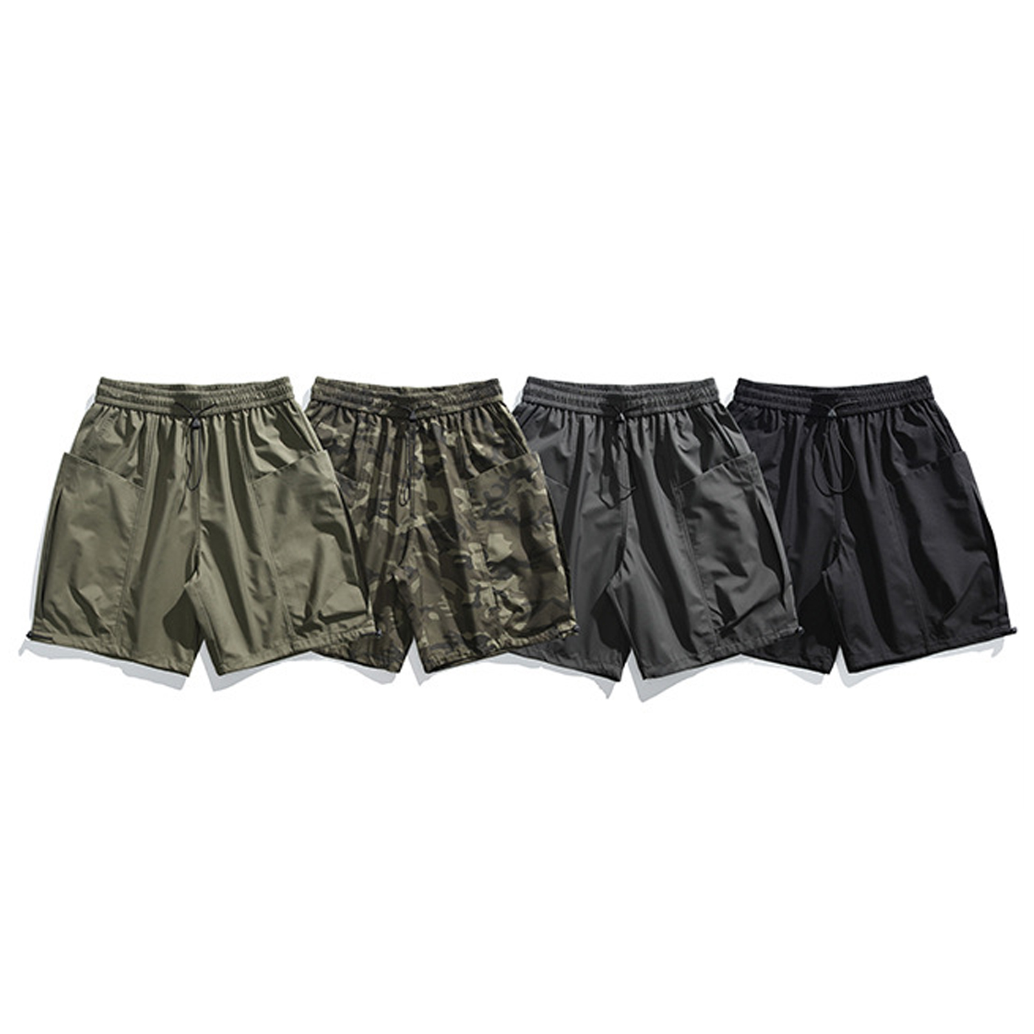 Summer Outdoor Casual Breathable Camouflage Wind Travel Shorts Image - 8