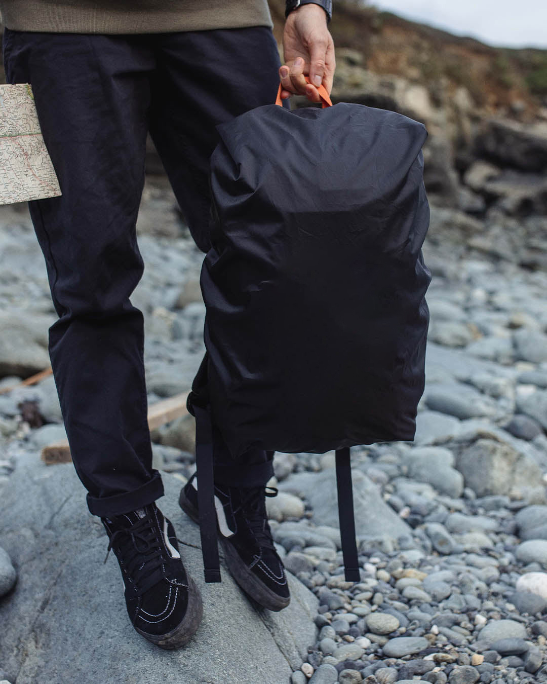 Oxford Cloth Backpack Rain Cover Outdoor Hiking Backpack Waterproof Cover Image - 2