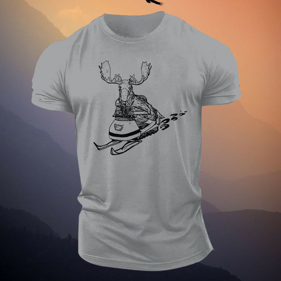 Moose Joyride Printed Men's T-shirt