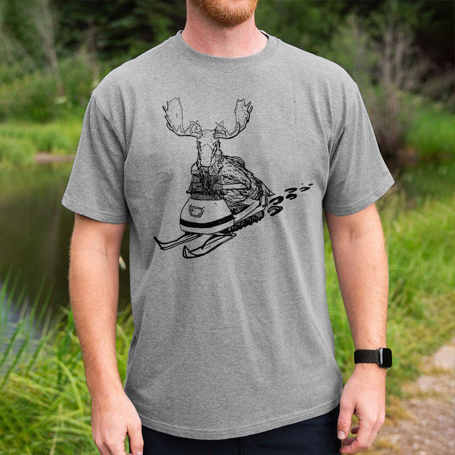 Moose Joyride Printed Men's T-shirt