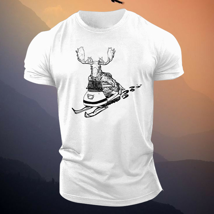 Moose Joyride Printed Men's T-shirt