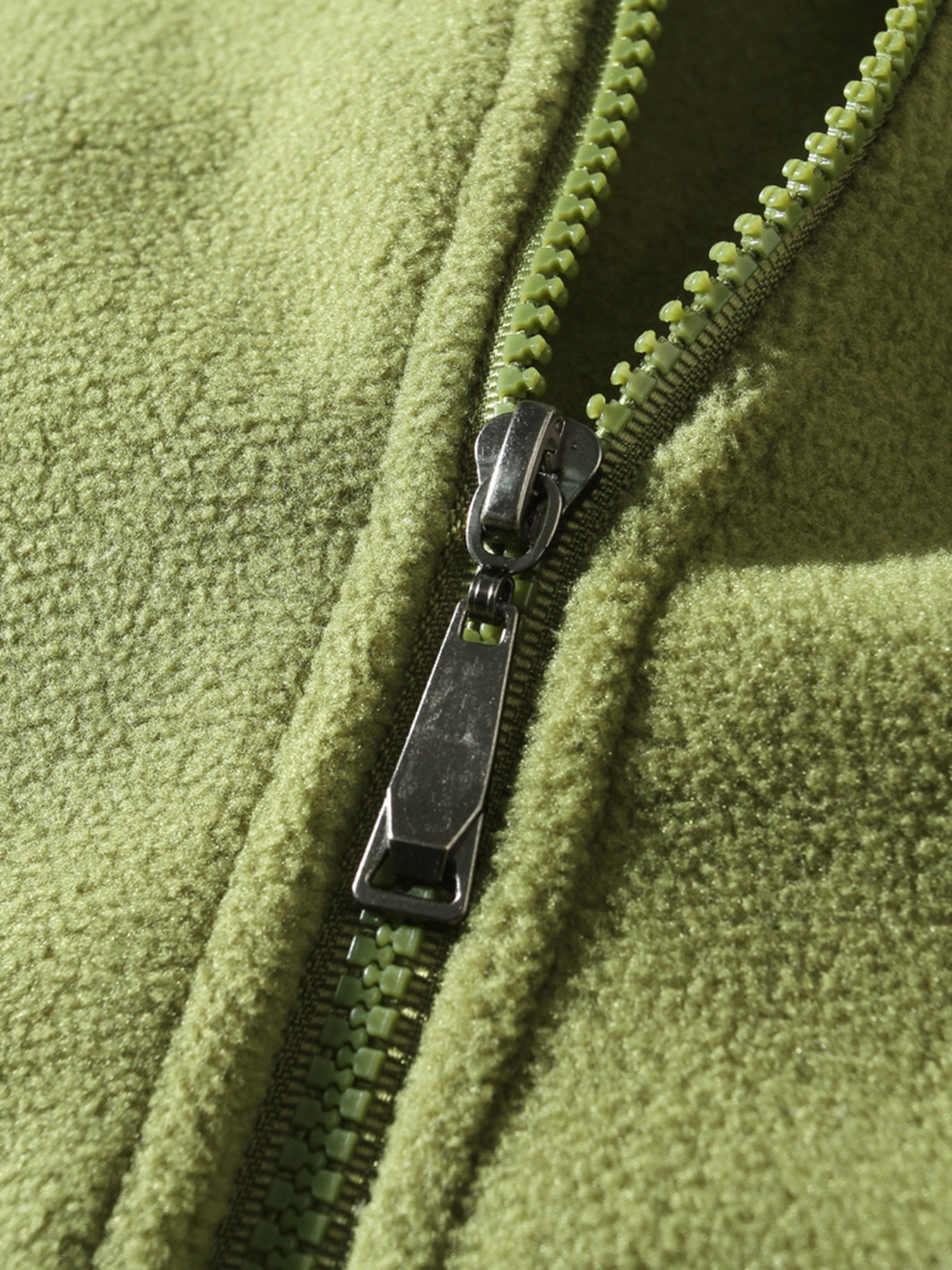 Stand-up Long Sleeve Crew Neck Men's Sweatshirt