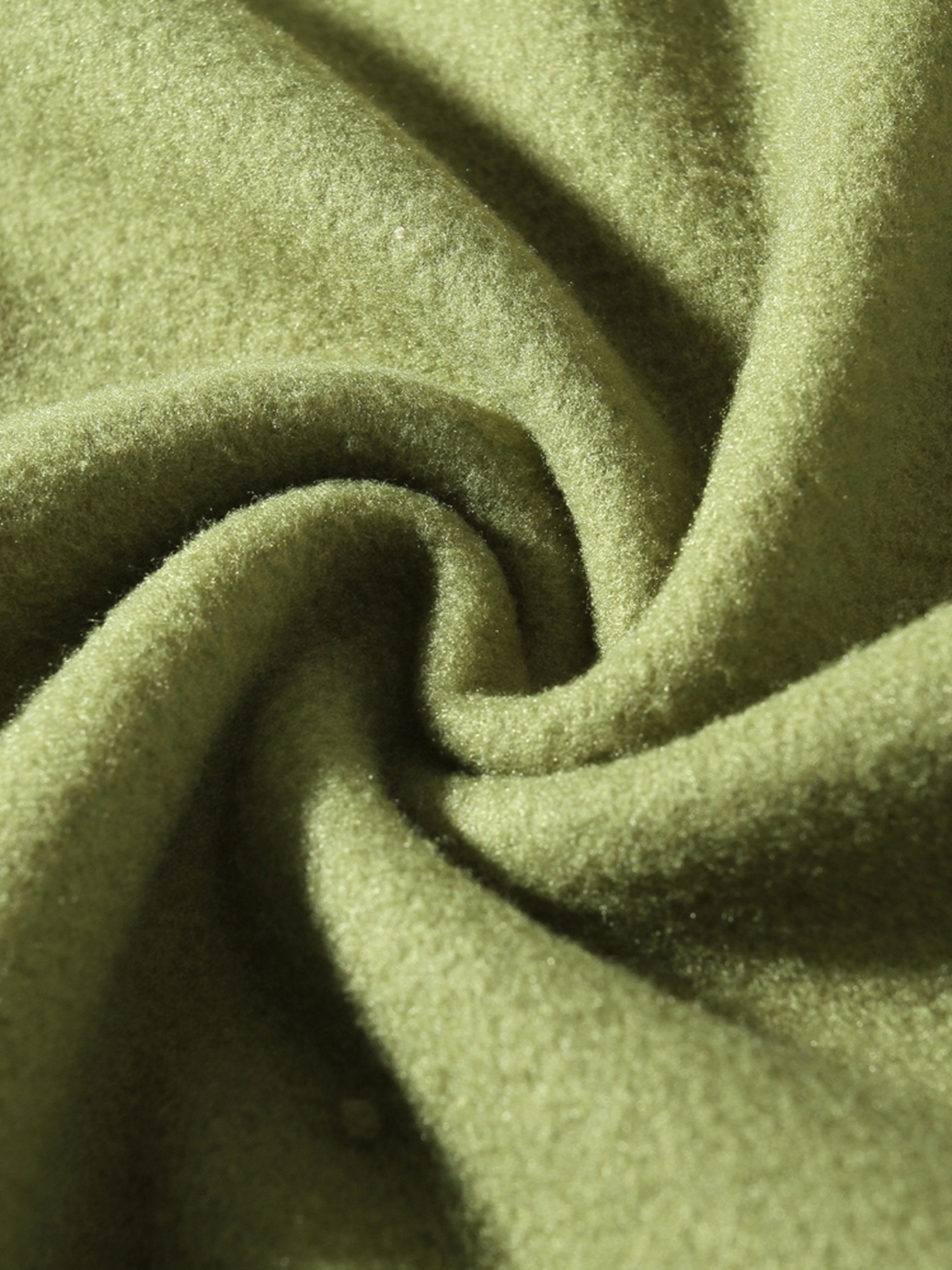 Stand-up Long Sleeve Crew Neck Men's Sweatshirt