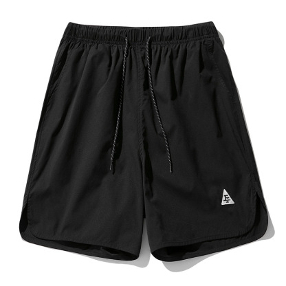 Embroidered Split Function Men's Shorts