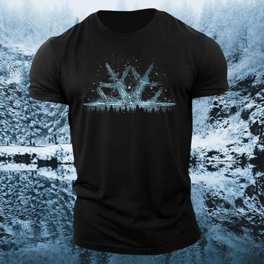 Snowflake Art T-shirt