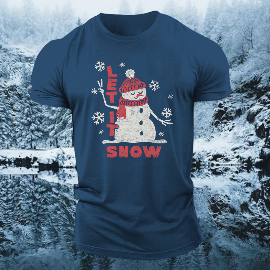 Let It Snow Men's T-shirt