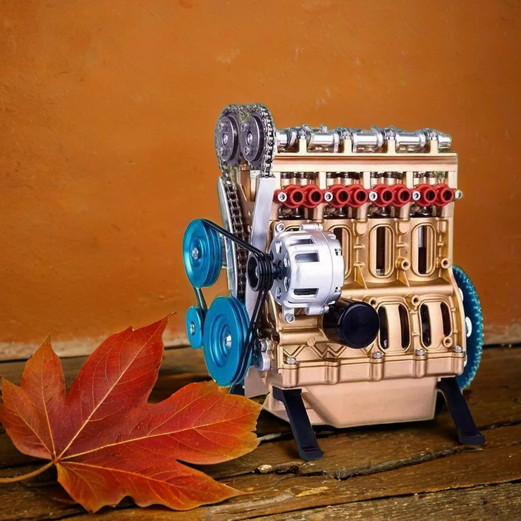 Engine Home Resin Decoration