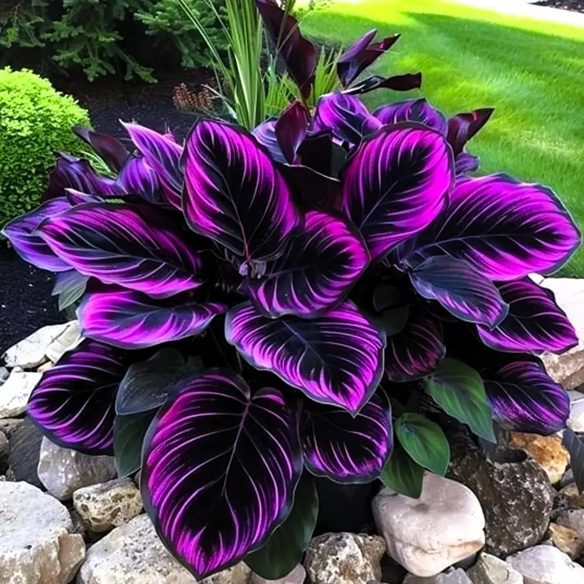 Purple Witch Cuprea Araceae Plant Seeds 🌿