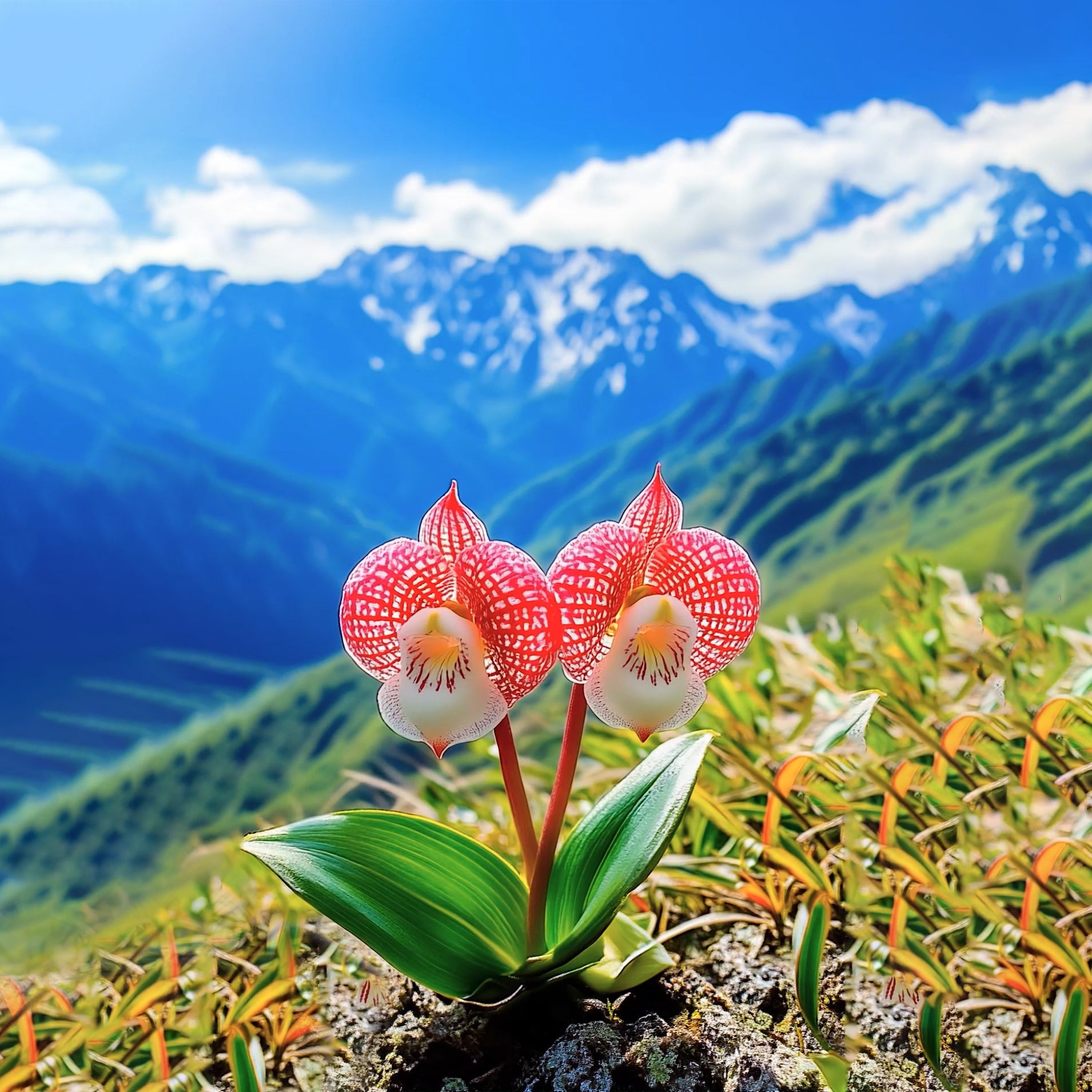 Red Stone Orchid Flower Plant Seeds🌼