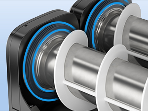 Mojgar Slushy Machine with high-quality stainless steel mixing blades for efficient and even slush production. Ensures smooth texture and durability, perfect for commercial and home use.