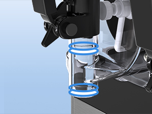 Mojgar Slushy Machine with an anti-leak dispensing valve for smooth, mess-free pouring. Designed for efficient beverage service, ideal for bars, restaurants, and commercial use.