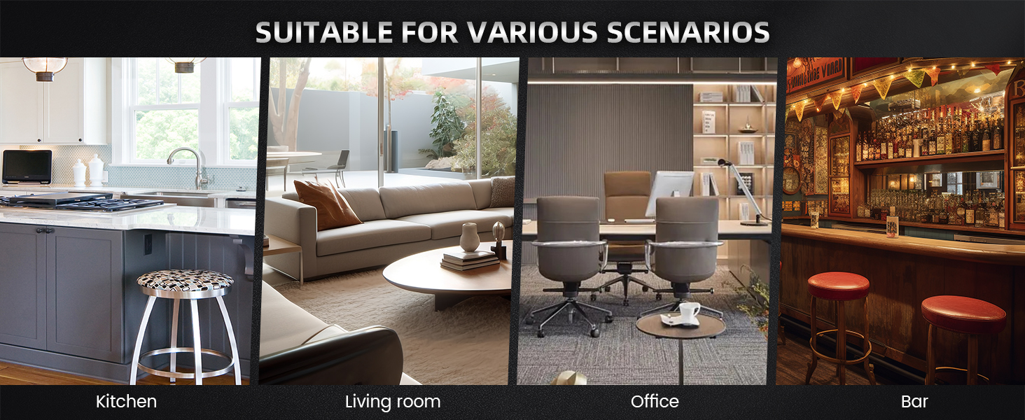 Mojgar fridge fits various settings, including kitchen, living room, office, and bar. Perfect for storing wine and beverages with a stylish design and flexible installation options.