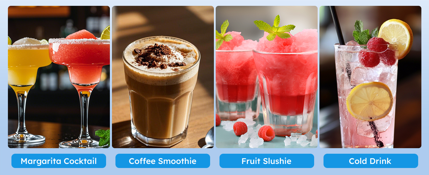 Mojgar Commercial Slushy Machine – Ideal for making margaritas, coffee smoothies, fruit slushies, and cold drinks. Perfect for bars, parties, and events to serve refreshing beverages.
