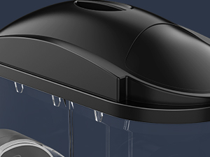 Close-up of the Mojgar slush machine’s tank lid, designed for secure closure to prevent leaks and maintain temperature, ensuring optimal performance and drink consistency.