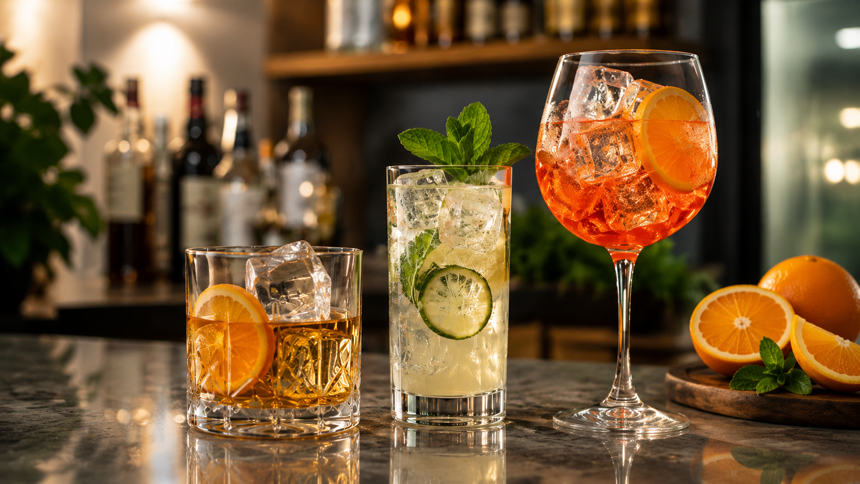 Clear cube ice helps cocktails and mocktails look more polished and bar-style at home.