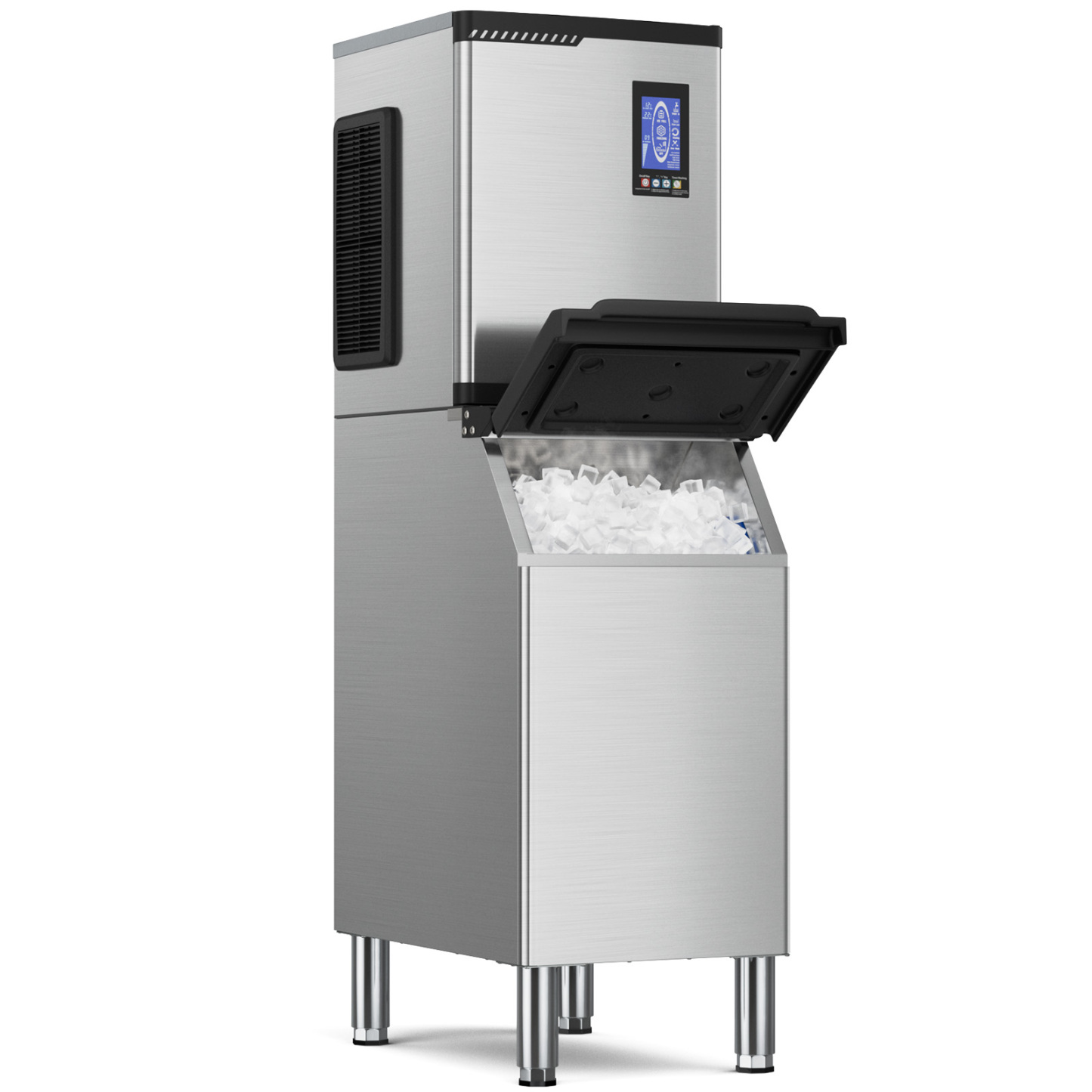  Mojgar Commercial Ice Maker – 680 LBS/Day | High-Efficiency Industrial Ice Machine (Main Unit Only)