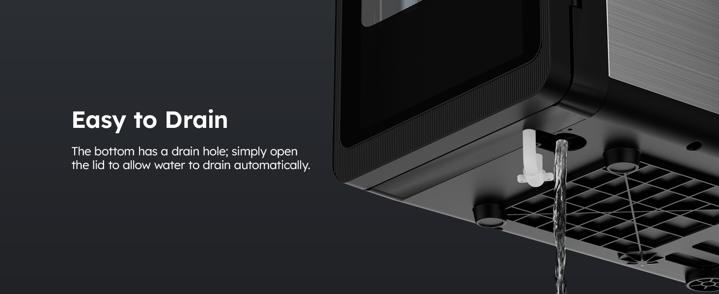 {"default":"Mojgar clear ice cube maker with bottom drain hole for easy automatic water drainage, ensuring hassle-free maintenance while producing crystal-clear, slow-melting ice for whiskey and cocktails."}
